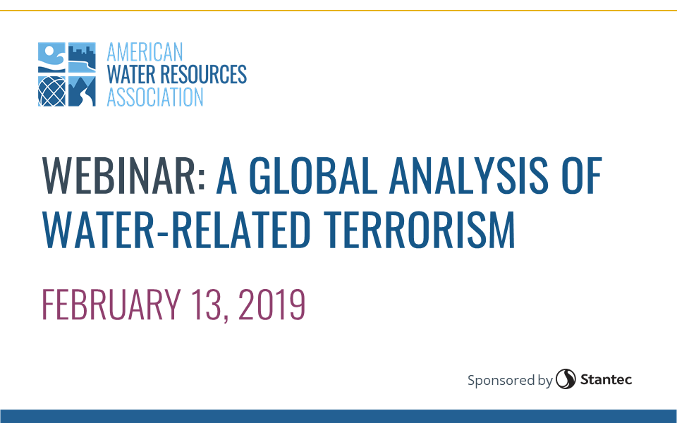WEBINAR RECORDING: Analysis of Water-Related Terrorism